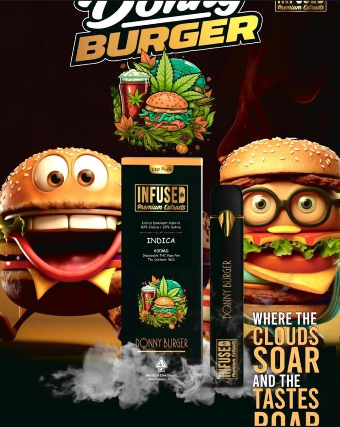600MG Infused Premium Extract Vapes - Image 2