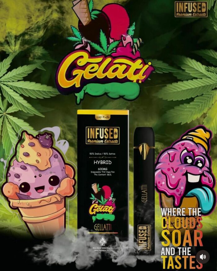 600MG Infused Premium Extract Vapes - Image 5