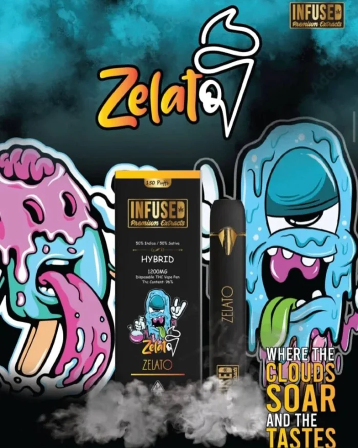 1200MG Infused Premium Extract Vapes - Image 2