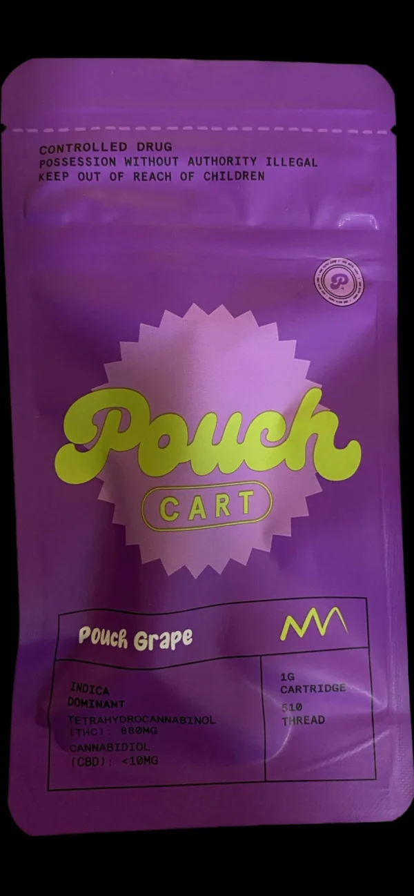 Pouch vape cart