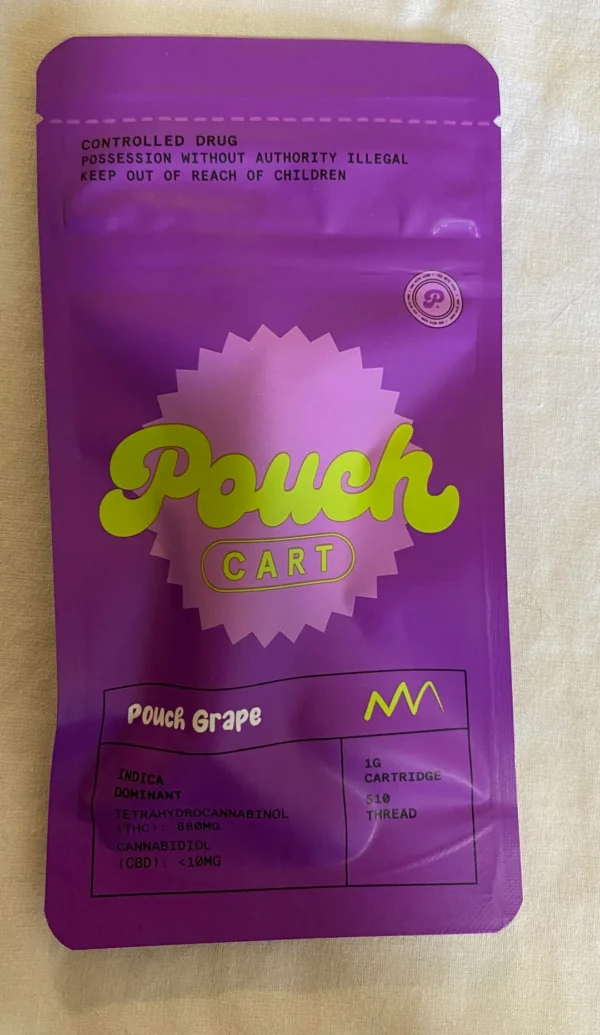 Pouch vape cart