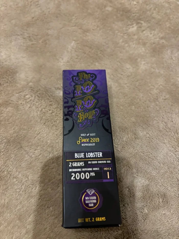 Blue Lobster 1010 Disposable Vape Pen 2g