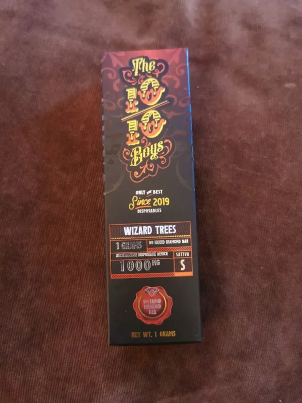 1010 Wizard Trees 1g THC disposable vape pen UK