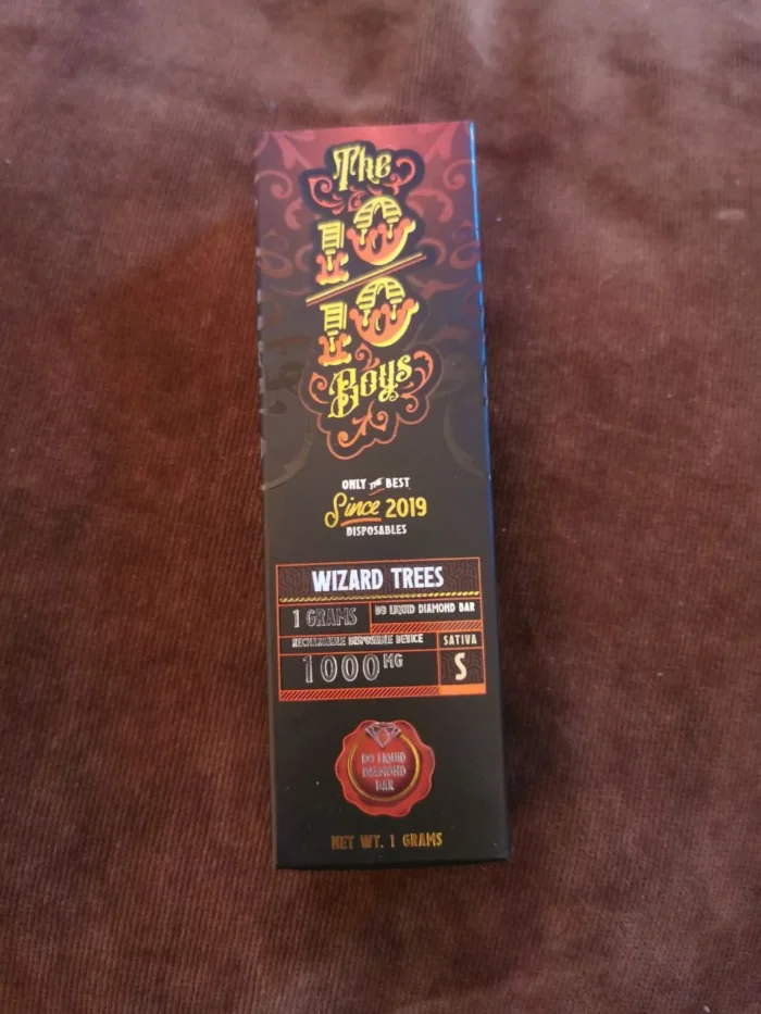 1010 Wizard Trees 1g THC disposable vape pen UK