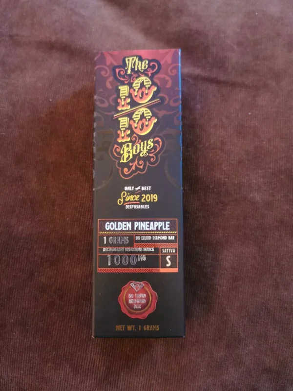 Golden Pineapple – 1g 1010 Disposable Vape