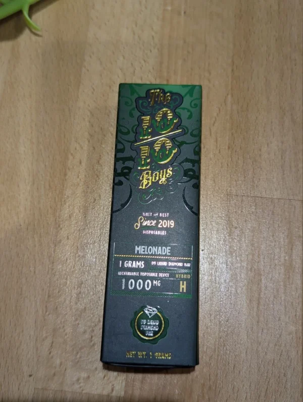 Melonade 1g disposable vape pen by 10/10 UK