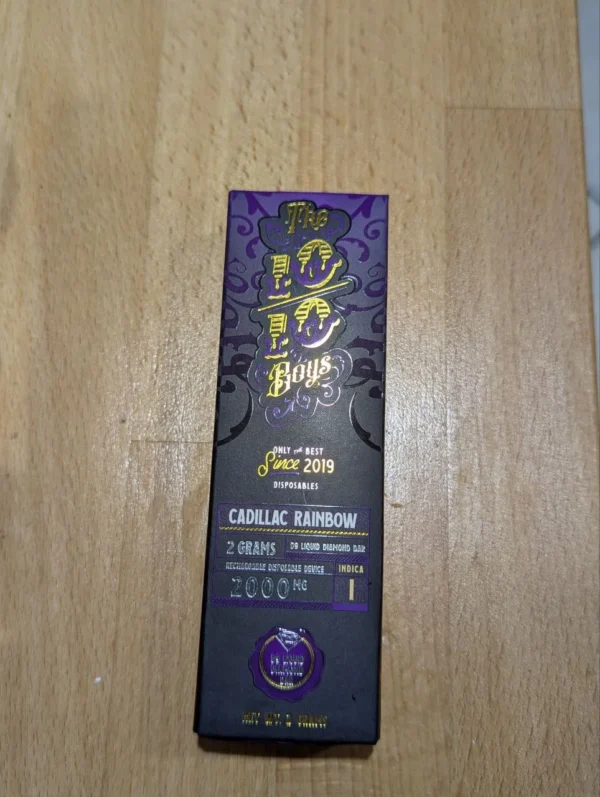 Cadillac Rainbow 1010 Disposable Vape Pen 2g – UK Edition