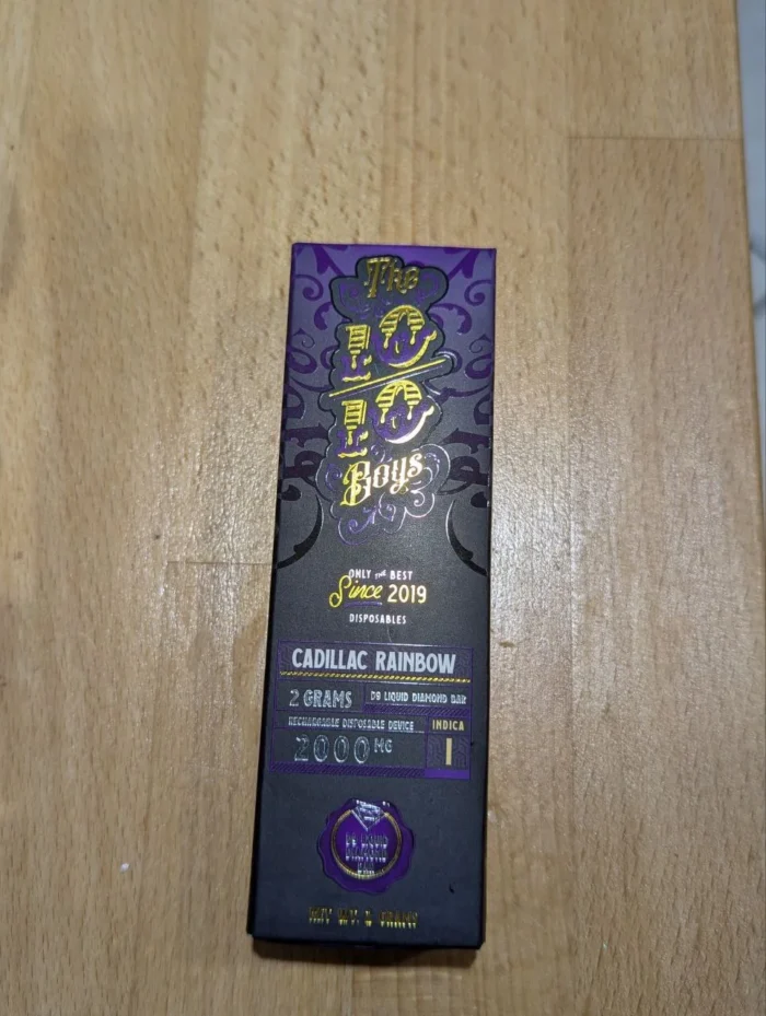 Cadillac Rainbow 1010 Disposable Vape Pen 2g – UK Edition