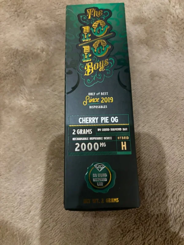 Cherry Pie OG 1010 Disposable Vape Pen – 2g UK Edition
