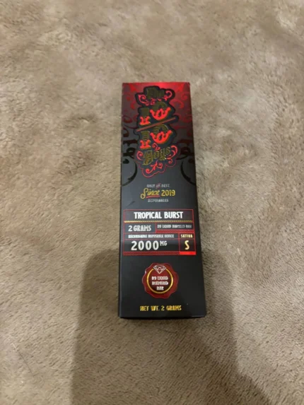 Tropical Burst 1010 Disposable Vape Pen – 2g UK Edition