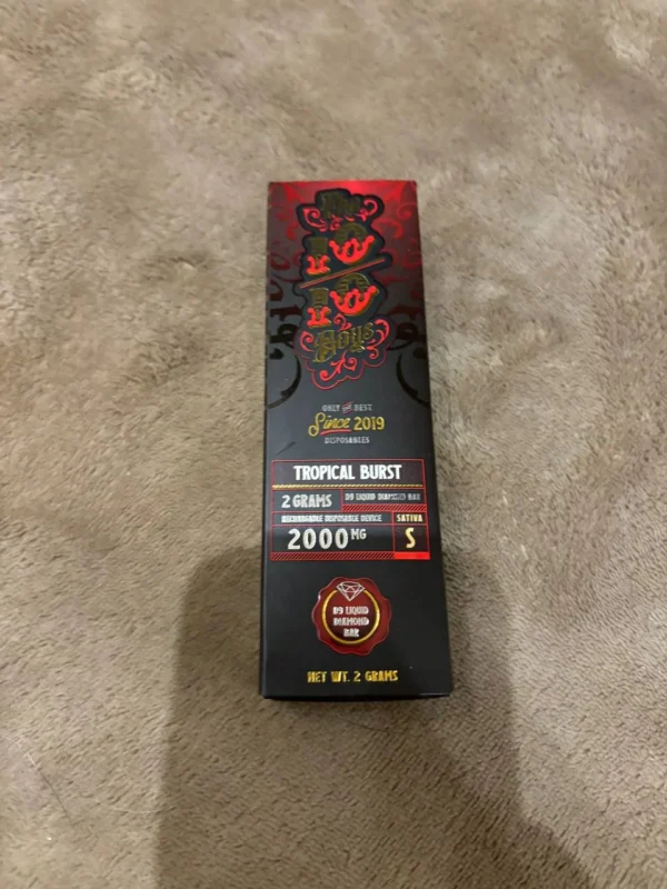 Tropical Burst 1010 Disposable Vape Pen – 2g UK Edition